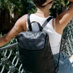 Bay Executive Leather Backpack