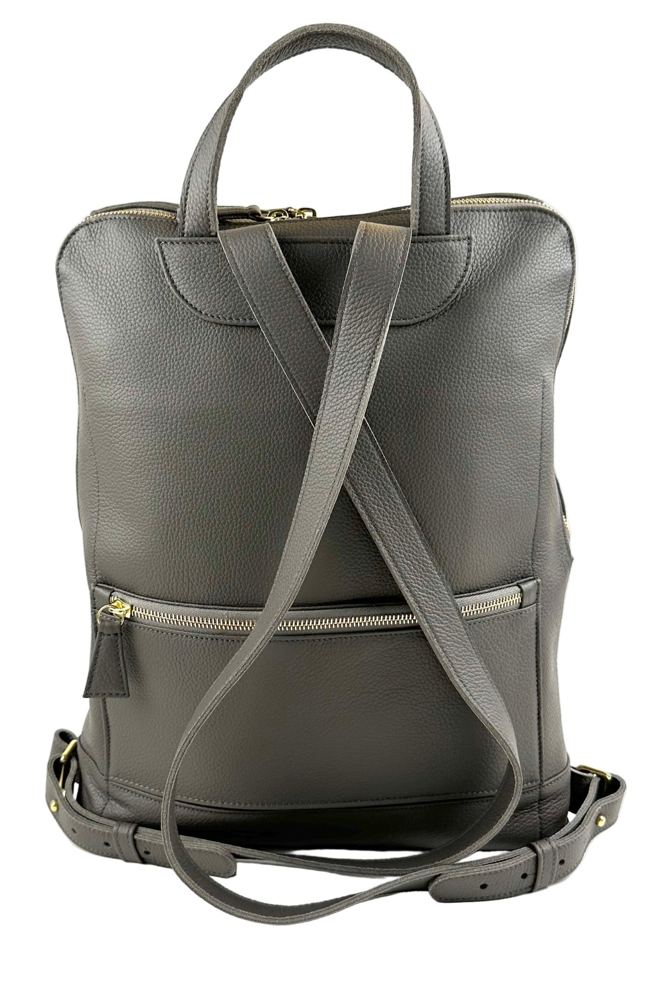 Bay Executive Leather Backpack - Image 5