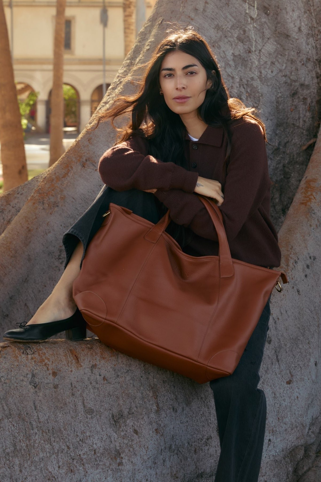 Coronado Classic Leather Weekender