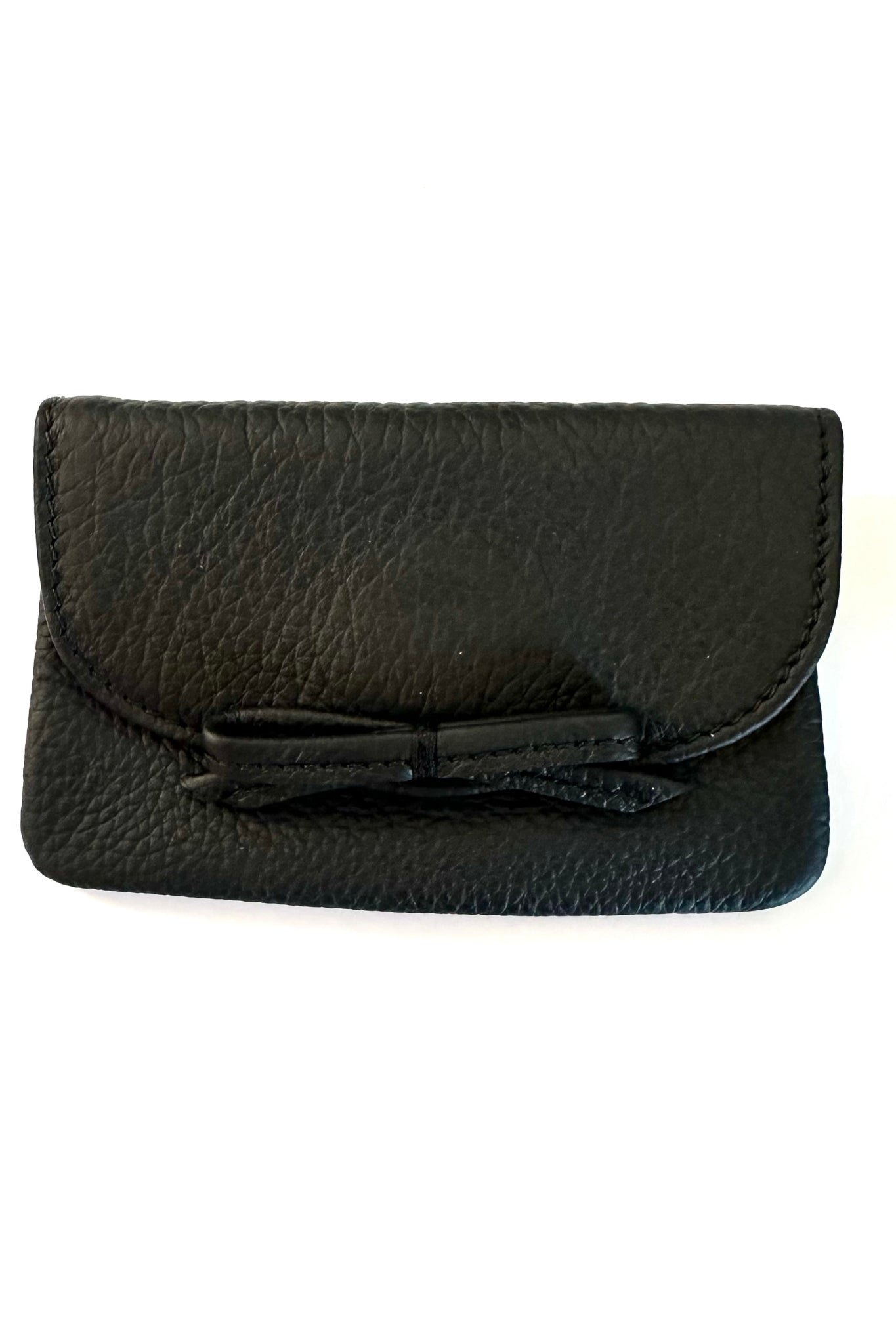 Petite Magnetic Leather Card Case